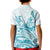 (Custom Personalized) Guam Polo Shirt KID Ocean and Turtle Simple Style LT7 - Polynesian Pride