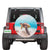 Ocean Picture Spare Tire Cover AH Black - Polynesian Pride