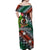 Vanuatu Penama Off Shoulder Long Dress Independence Be Proud LT8 - Polynesian Pride