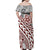 Traditional Polynesian Tribal Tattoo Retro Women Off Shoulder Long Dress LT9 - Polynesian Pride