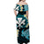 Hawaii Kanaka Turtle Off Shoulder Long Dress Style No.3 LT6 - Polynesian Pride