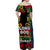 Vanuatu Tafea Matching Hawaiian Shirt and Dress with Polynesian Hibiscus LT6 - Polynesian Pride