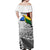 Papua New Guinea And Solomon Islands Off Shoulder Long Dress LT6 - Polynesian Pride