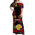 Vanuatu Shefa Matching Hawaiian Shirt and Dress with Polynesian Hibiscus LT6 - Polynesian Pride