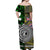 Polynesian Matching Hawaiian Shirt and Dress New Zealand Niue Together Green LT8 - Polynesian Pride