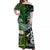 New Zealand And Cook Islands Off Shoulder Long Dress Together - Paua Shell LT8 Women Paua Shell - Polynesian Pride