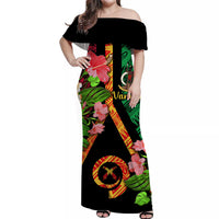 Vanuatu Matching Hawaiian Shirt and Dress Independence Be Proud Vanuatu Flag LT8 - Polynesian Pride