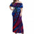 Samoa Matching Dress and Hawaiian Shirt Gradient Artsy LT9 - Polynesian Pride