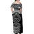 Marquesas Islands Off Shoulder Long Dress Simplified Version - Black NO.1 LT8 - Polynesian Pride