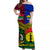 Vanuatu And New Caledonia Kanaky Off Shoulder Long Dress Together LT8 - Polynesian Pride