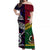 Polynesian Matching Hawaiian Shirt and Dress Vanuatu New Zealand Together Purple LT8 - Polynesian Pride