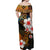 Hawaii Turtle Off Shoulder Long Dress Hawaii Style No.1 LT6 - Polynesian Pride