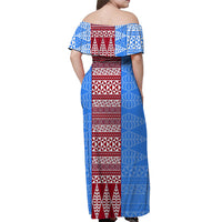 Tonga Apifoou College Long Dress Tonga Simple Style LT6 - Polynesian Pride