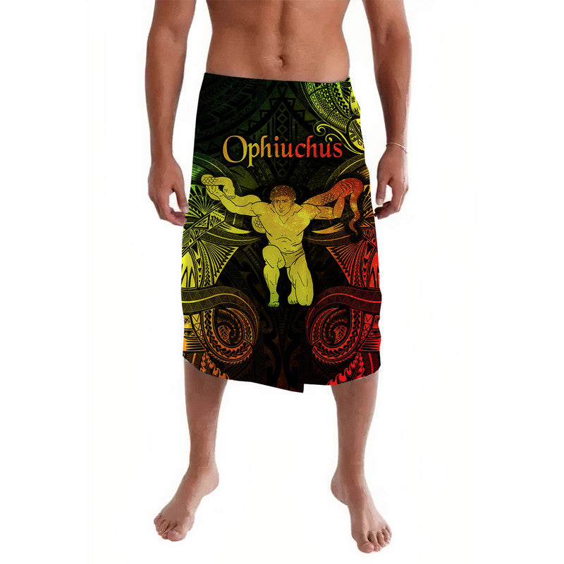 Ophiuchus Zodiac Polynesian Lavalava Unique Style Reggae LT8 Reggae - Polynesian Pride