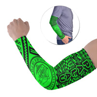 Palau Arm Sleeve - Polynesian Style (Set of Two) Set of 2 Green - Polynesian Pride