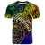 Palau Custom T Shirt Rainbow Polynesian Pattern Unisex Rainbow - Polynesian Pride