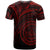 Palau T Shirt Red Color Cross Style - Polynesian Pride