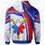 Philippines Zip up Hoodie Polynesian Pattern With Flag - Polynesian Pride