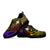 Papua New Guinea Custom Personalised Sneakers - Rainbow Polynesian Pattern - Polynesian Pride