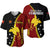 Papua New Guinea Baseball Jersey 47th Independence Anniversary - Motu Revareva LT7 Red - Polynesian Pride