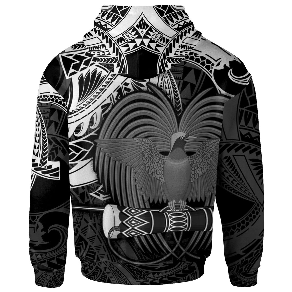 Papua New Guinea Zip Hoodie Life Style - Polynesian Pride