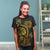 Papua New Guinea Custom T Shirt Folk Style - Polynesian Pride