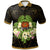 Papua New Guinea Polo Shirt Polynesian Gold Patterns Collection Unisex Black - Polynesian Pride