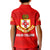 Kolisi Tonga College Atele Polo Shirt KID 140 Years Anniversary Tongan Ngatu LT13 - Polynesian Pride