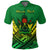 Custom Cook Islands Rugby Polo Shirt Simple Polynesian LT13 Unisex Green - Polynesian Pride