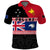 Papua New Guinea New Zealand Polo Shirt Maori PNG and NZ LT13 Unisex Black - Polynesian Pride