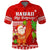 Mele Kalikimaka Polo Shirt Santa Claus Hawaii Christmas LT13 Unisex Red - Polynesian Pride