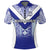 Custom Makoi Bulldogs Polo Shirt Mix Tapa Fijian Custom Text and Number LT13 - Polynesian Pride