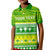 (Custom Personalised) Hawaii Christmas Polo Shirt KID Polynesian Mele Kalikimaka Santa Claus LT13 Unisex Green - Polynesian Pride