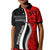 Marshall Islands Polo Shirt KID Simple Pattern Version Red LT13 Unisex Red - Polynesian Pride