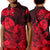 (Custom Personalised) Guam Polynesian Polo Shirt KID Tropical Flowers - Red LT8 - Polynesian Pride