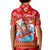 Hawaii Christmas Santas Surf Mele Kalikimaka Polo Shirt LT2 - Polynesian Pride