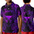 (Custom Personalised) Taurus Zodiac Polynesian Polo Shirt KID Unique Style - Purple LT8 Unisex Purple - Polynesian Pride