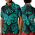 Aries Zodiac Polynesian Polo Shirt KID Unique Style - Turquoise LT8 Unisex Turquoise - Polynesian Pride