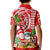 Hawaii Mele Kalikimaka Santa Claus Beach Polo Shirt KID LT6 - Polynesian Pride