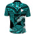 Custom Hawaii Polo Shirt Kakau Polynesian Crab With Waves Ver.01 LT14 - Polynesian Pride