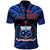 Custom Samoa Tatau Polo Shirt Blue Polynesian Proud Samoan LT13 - Polynesian Pride