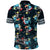 Hawaii Skeleton Surf Polo Shirt Halloween Hawaiian Tribal LT13 - Polynesian Pride