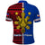 Custom Philippines Polo Shirt Pilipinas Sun Mix Polynesian Pattern LT14 - Polynesian Pride