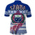 Toa Samoa Rugby Polo Shirt Uso Aso Uma Go Champions White LT13 - Polynesian Pride