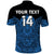 (Custom Text and Number) New Zealand Tiki Rugby Polo Shirt NZ Maori Koru Pattern Ver.05 LT14 - Polynesian Pride