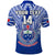 (Custom Text and Number) Samoa Rugby Polo Shirt Manu Samoa 7s Ginger Blue Polynesian LT14 - Polynesian Pride