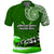 Custom American Samoa Polo Shirt Fautasi Race Samoan Pattern Ver.02 LT14 Green - Polynesian Pride