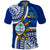 Custom Guam Philippines Polo Shirt Guaman Filipinas Together Blue LT14 Blue - Polynesian Pride