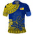 Custom Niue Hiapo Polo Shirt Rock of Polynesia Tapa Niuean Crab Happy Day LT13 - Polynesian Pride