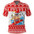 Custom Hawaii Christmas Polo Shirt Surfing Santa Mele Kalikimaka Polynesian LT14 - Polynesian Pride